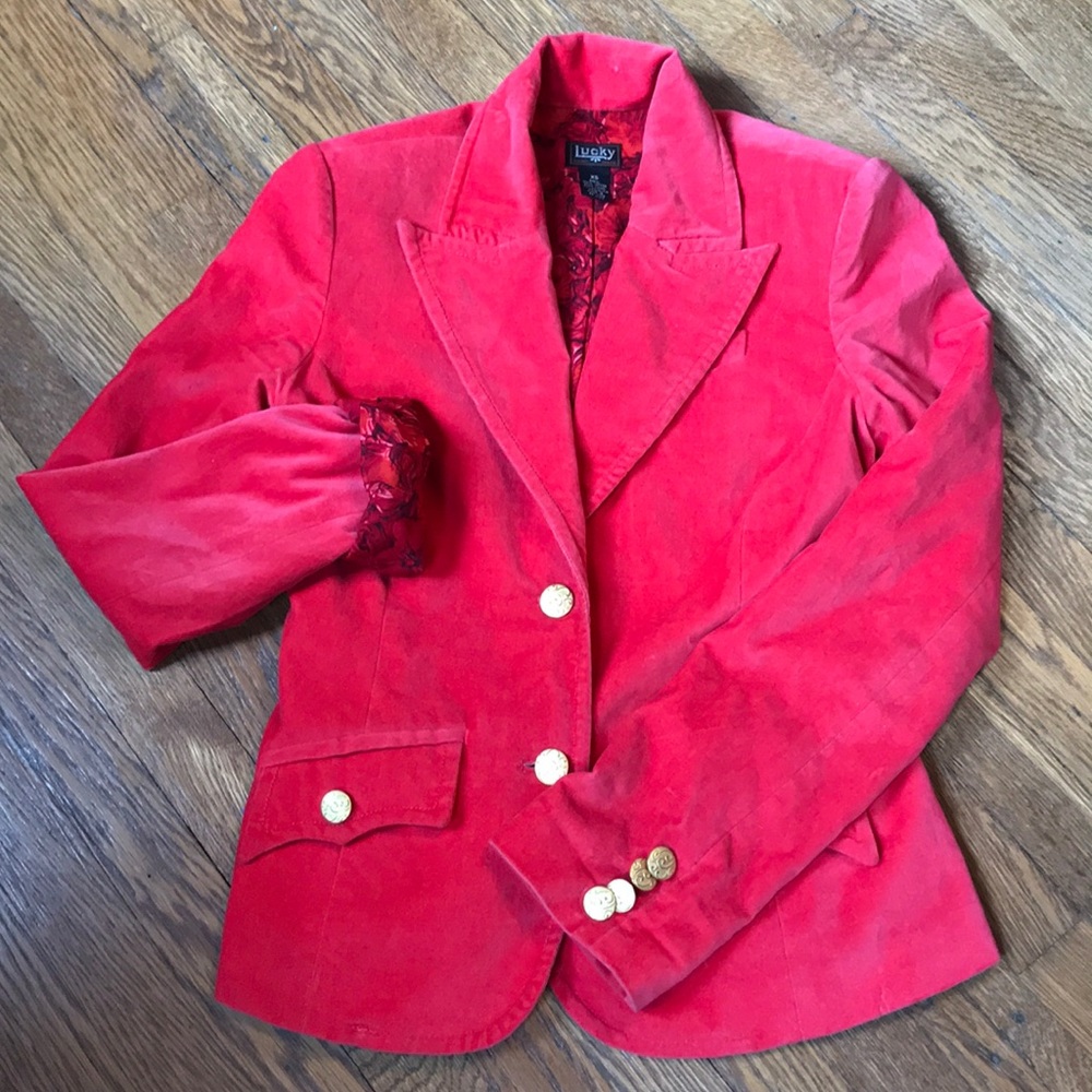 Great Velvet Blazer